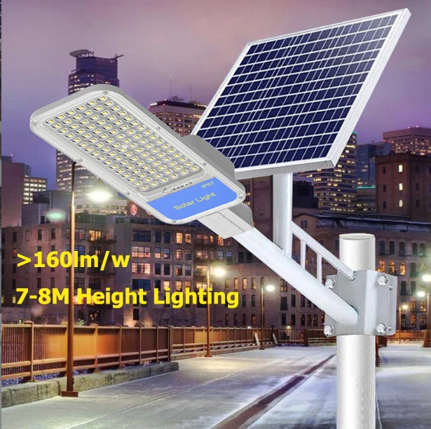 Waterproof Ip68 10000lm Alloy Oem Power Energy Warm All In One 50w 100w 200w 300w 400w 500w 800w Solar Street Light With Pole