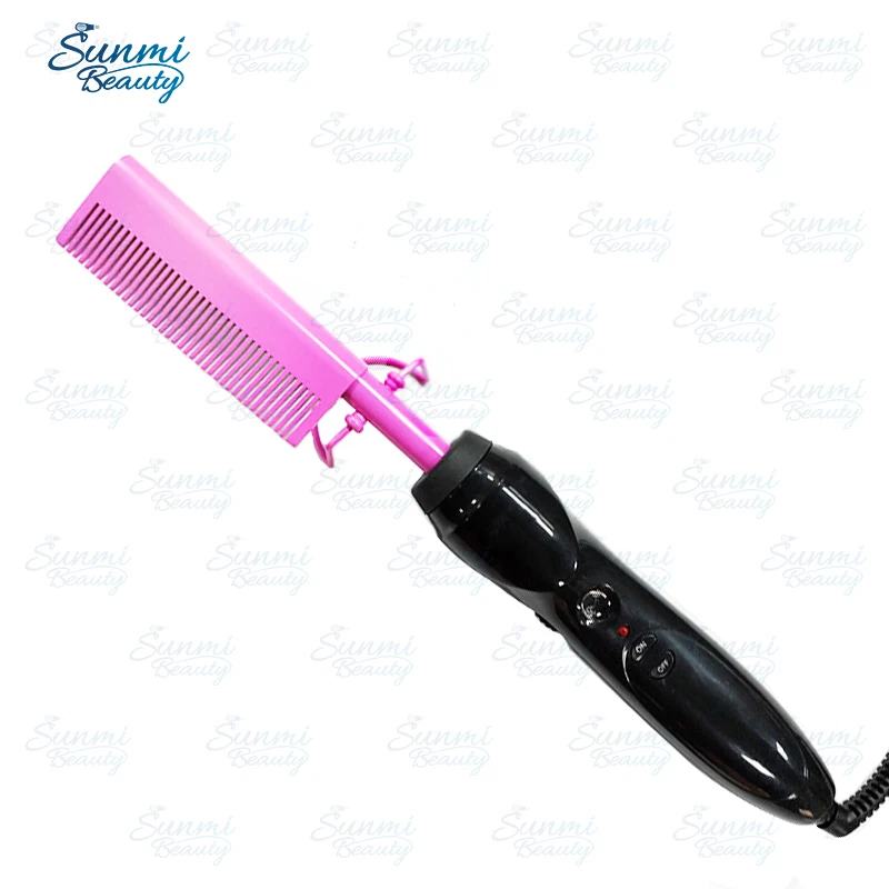 Лидер продаж, 2023 расческа для выпрямления волос, электрический нагревательный расческа