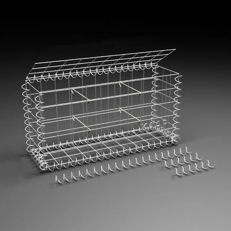 High quality Factory  price  hot dipped galvanized Gabion basket wall/Welded Gabion box from China manufacturer