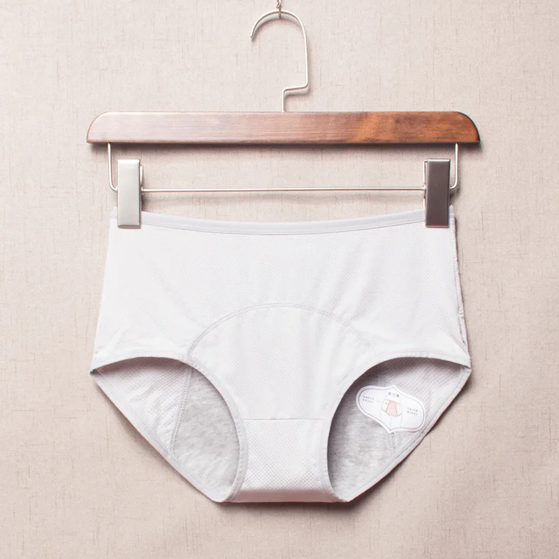 Wholesale Leak Proof Menstrual Panties Physiological Pants Women Underwear Period Cotton Waterproof Plus size Briefs