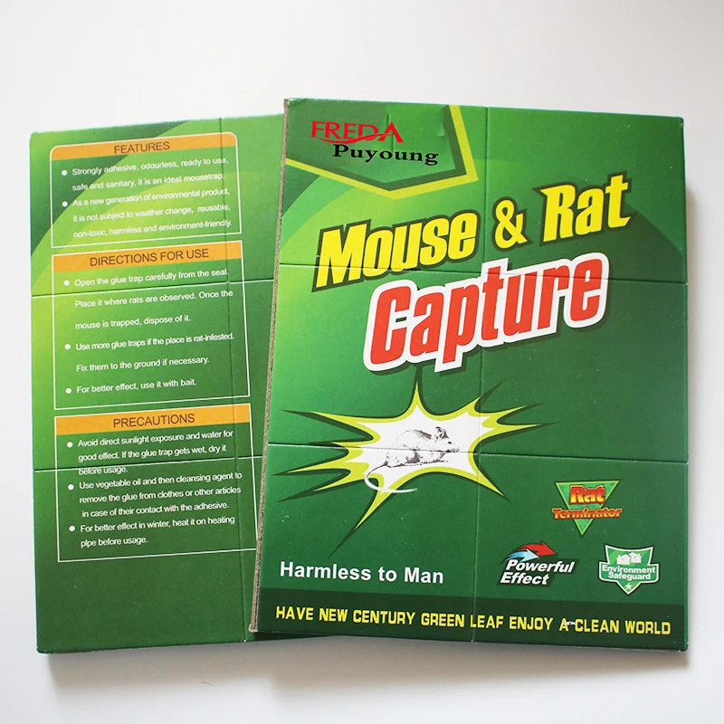 Wholesale high effective mice glue board sticky mouse trap