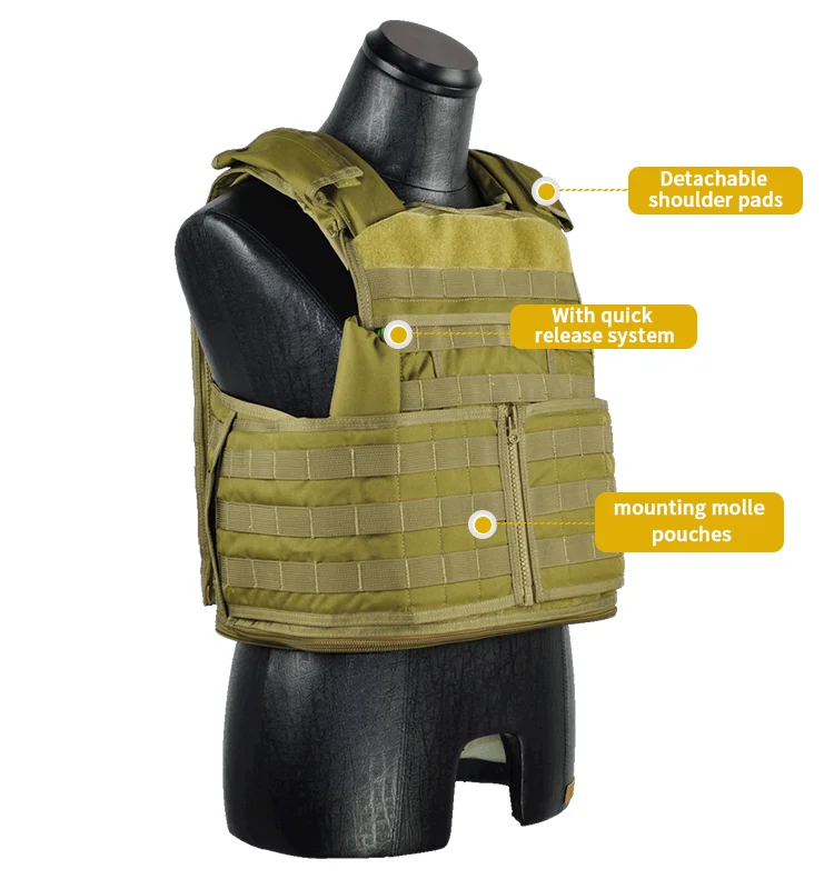 REVIXUN Lightweight Gear Equipment Combat Military Tactical Vest