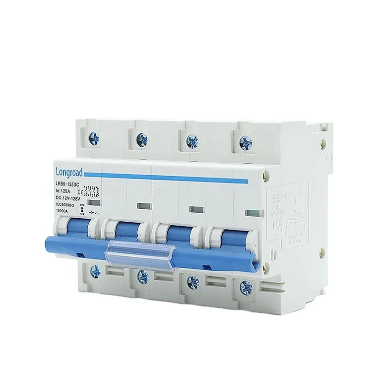 Good Quality Dc Mini Circuit Breaker High Breaking Capacity 4p Mcb Price Miniature Circuit Breaker