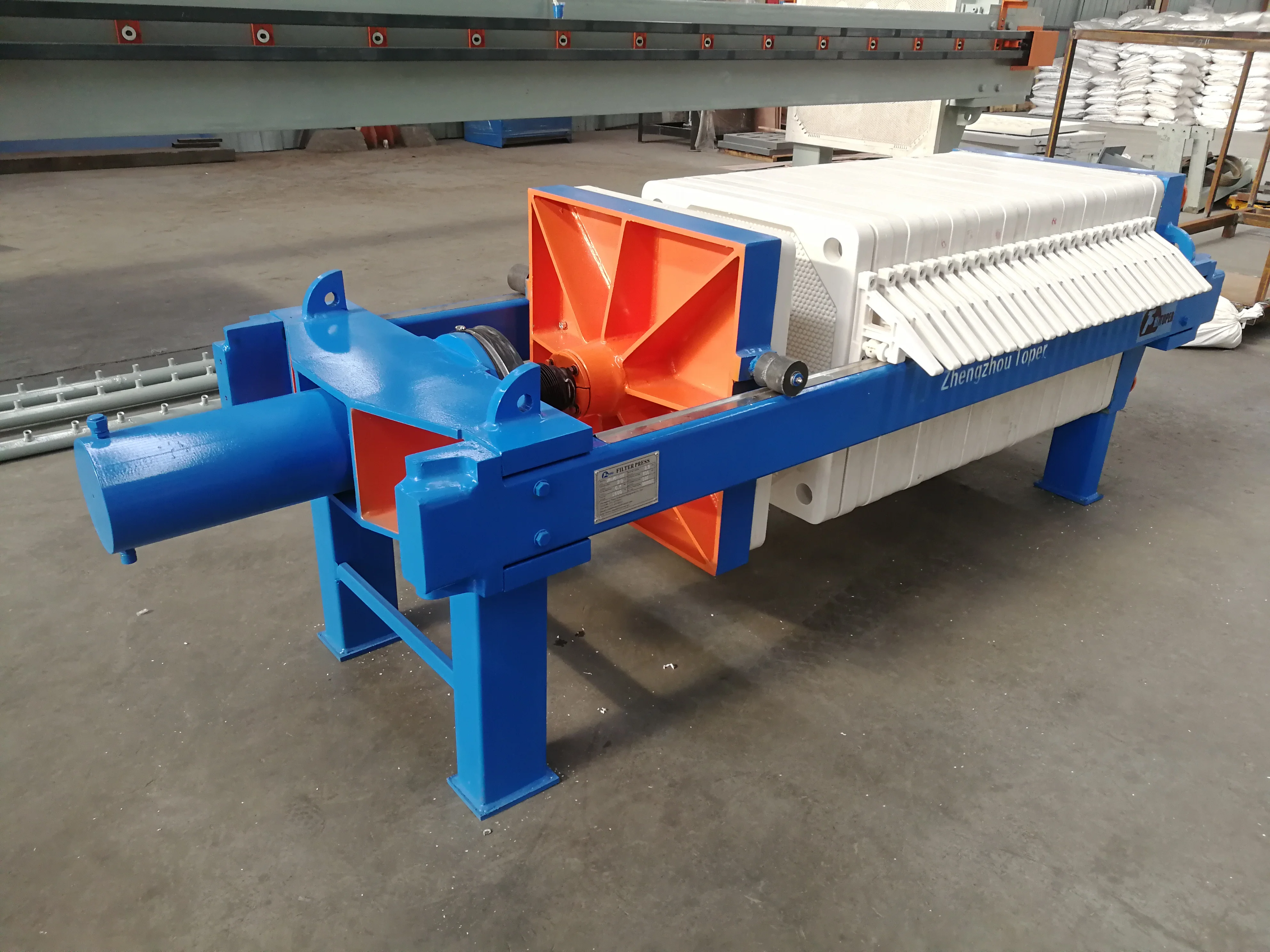 Hydraulic filter press for chemical industry/ filtro prensa de membrana with factory price