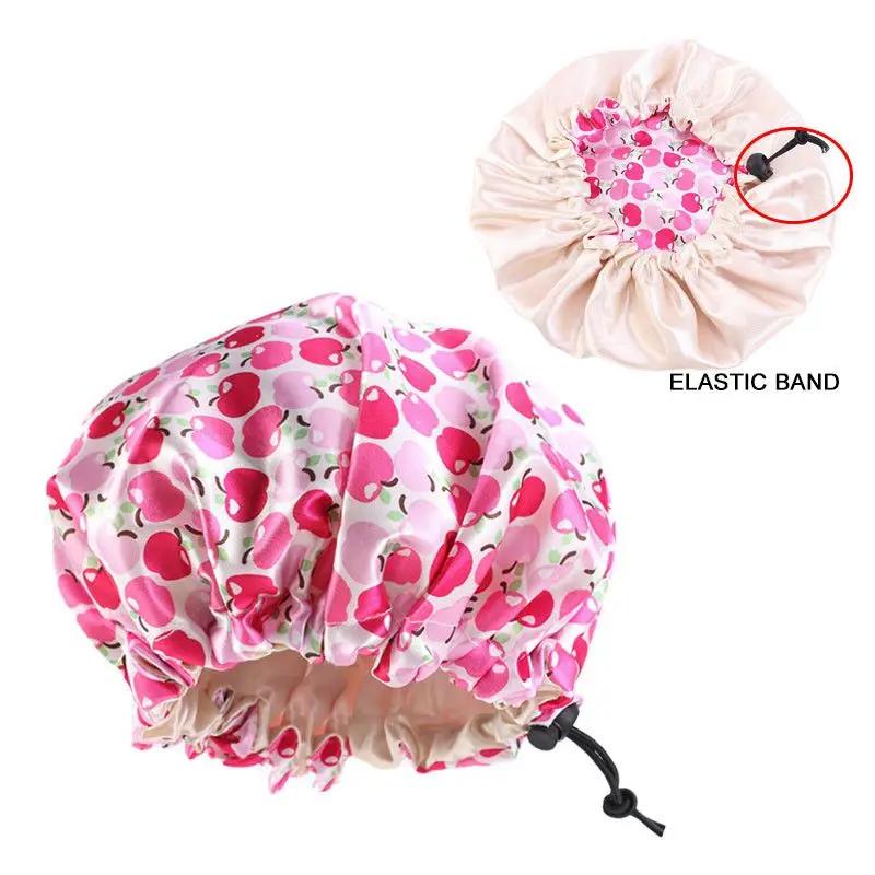 Top quality double layer adjustable  bonnet Wholesale custom silk hair baby bonnet