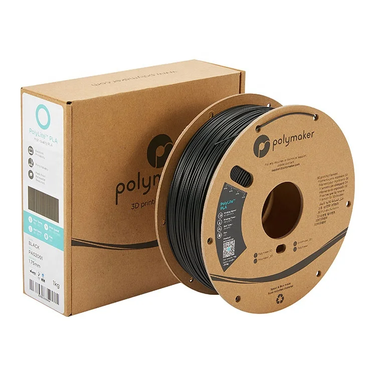 New Arrival Custom Flexible 3d Printer 1kg / 1.75mm / 2.85mm Polymaker Polylite 3d Filament Pla In Bulk