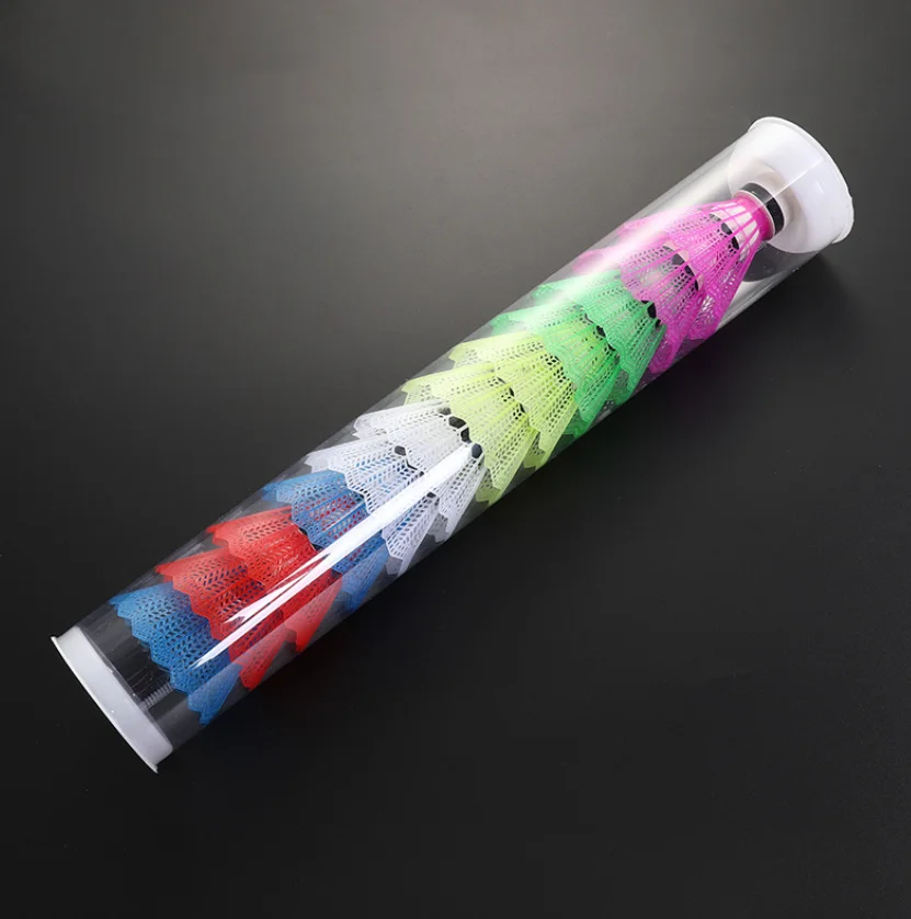 
Cheap Plastic Assorted colors top rackets strings badminton set 