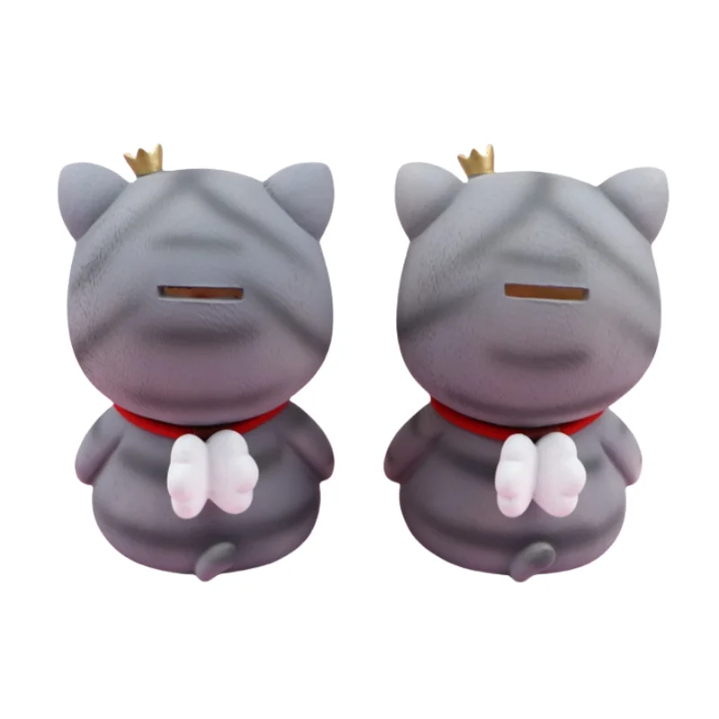Wholesales New Cute Cat Piggy Bank Home Desktop Decoration Money Boxe Kids Present Kitty Coin Saving Bank Cartoon Money Jar
