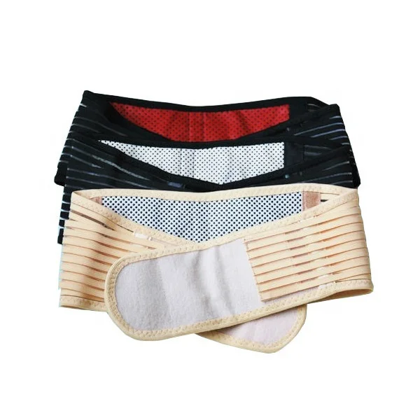 Adjustable Tourmaline Self-heating Waist Belt Magnetic Therapy Lumbar Support Back Waist Support