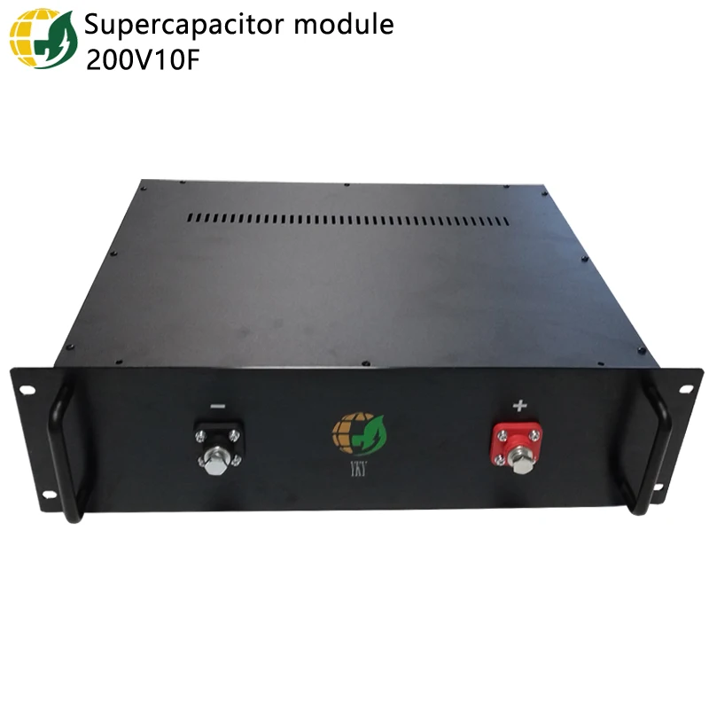 200V10F YKY supercapacitor battery graphene Module for wind turbine solar system ultracapacitor 48V 72V ODM capacitor bank