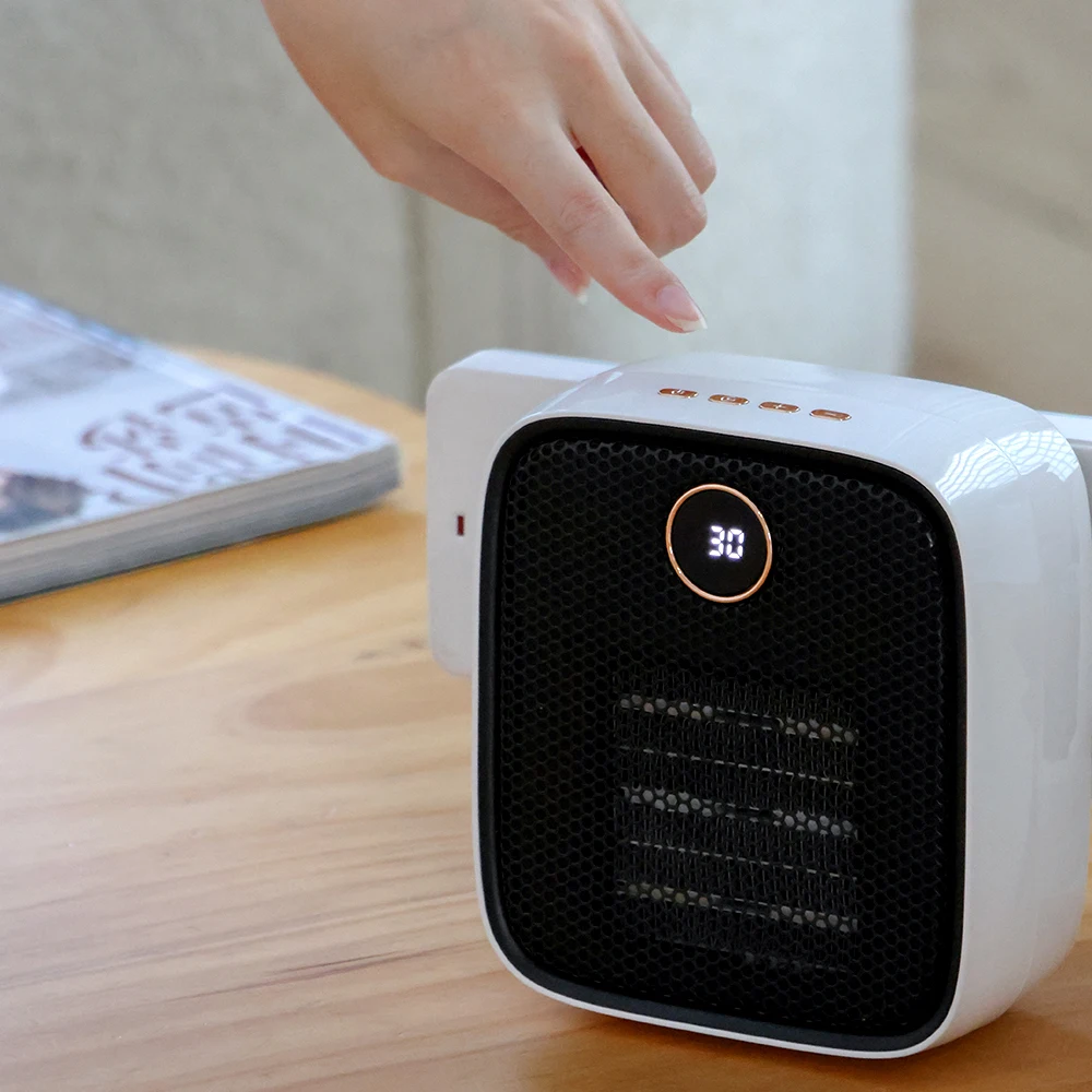 IMYCOO New Design Personal Electric Room Hot Fan Heater 500W Portable Mini Wall Mounted Fan Heater For Home