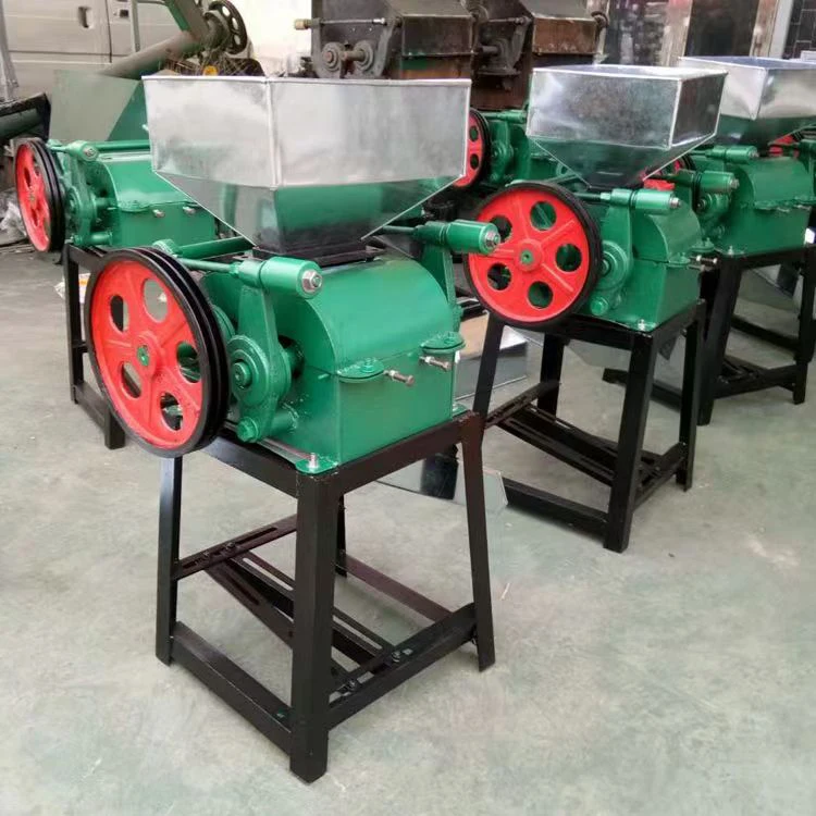 Grain Soybean Peanut Brewing Crusher Wheat Oats Maize Corn Flakes Making Machine Soybean Flattening Machine