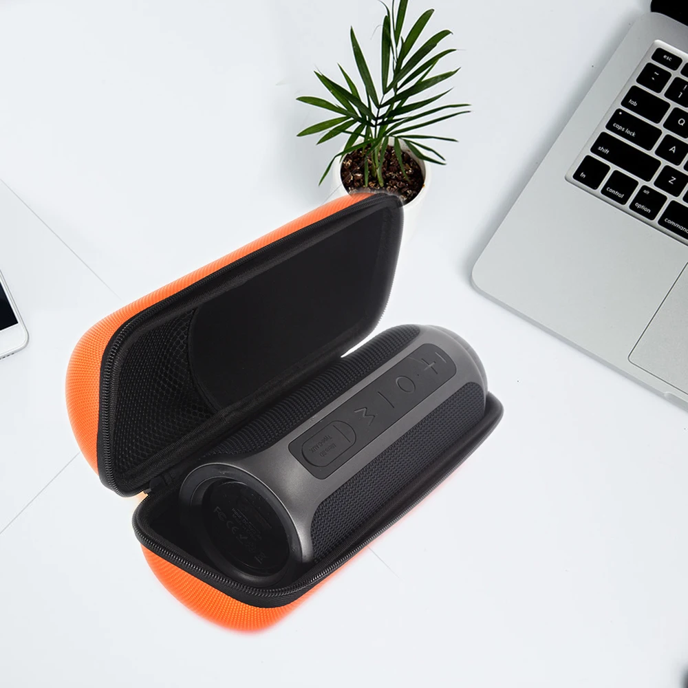 Wholesale Distribution Portable Speaker EVA Box Cheap Price Low Cost Nylon Zipper Speaker Case