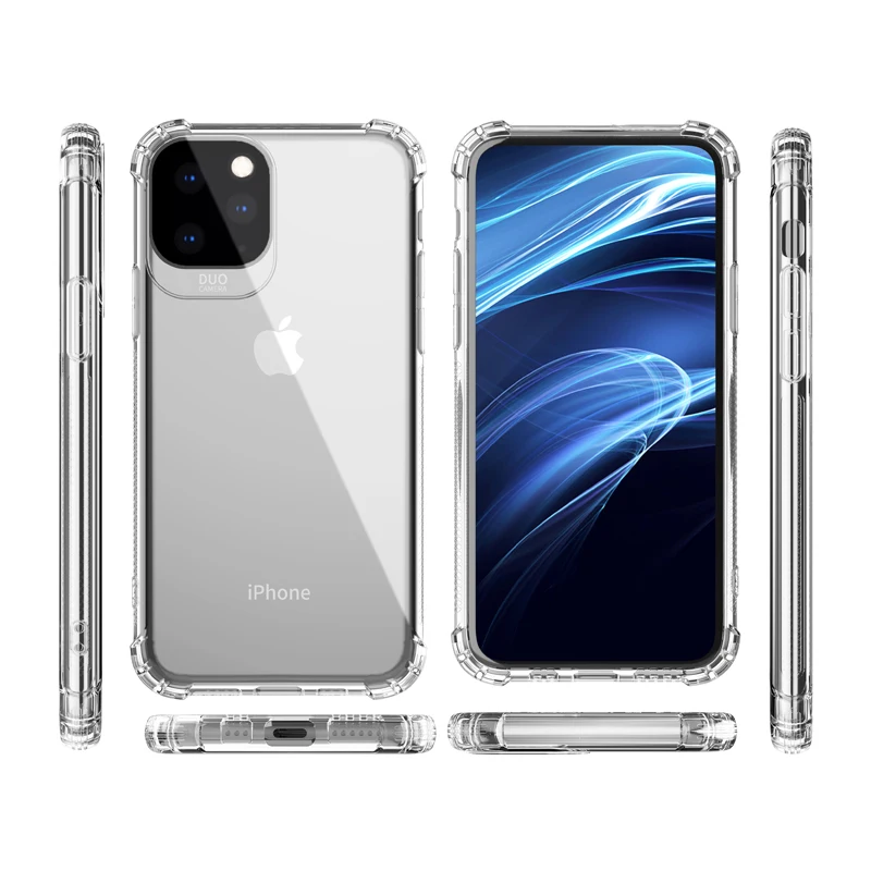 Truning Sound Soft TPU Phone Case For Samsung S8 Covers Dust-proof Air Bags Crashproof Mobilephone TPU Case For S10 Covers