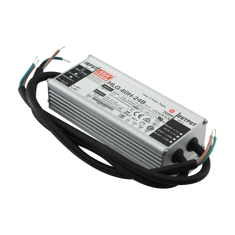  Mean Well good price Led Driver HL-60H-24B 60w 24v with dimming