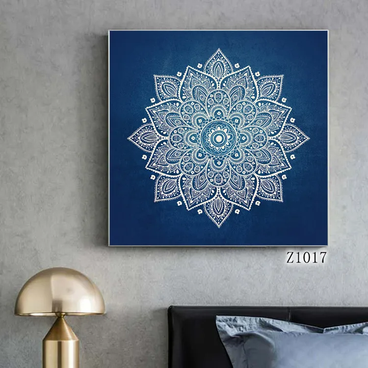 Hotel wall art modern decorative painting canvas frame