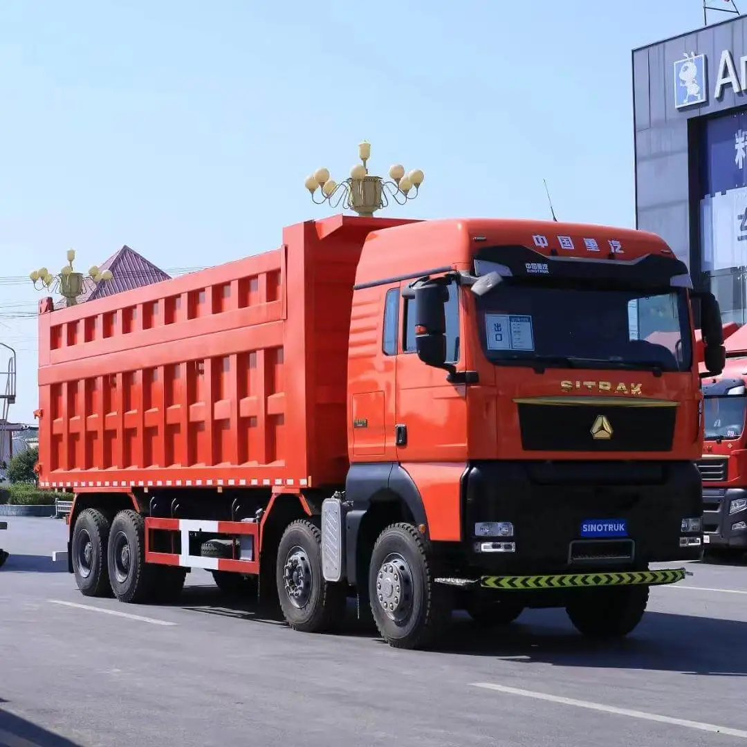 Самосвалы SINOTRUK Sitrak G7W евро 6 8x4 самосвал 400 л топливный бак с дизельным двигателем Weichai