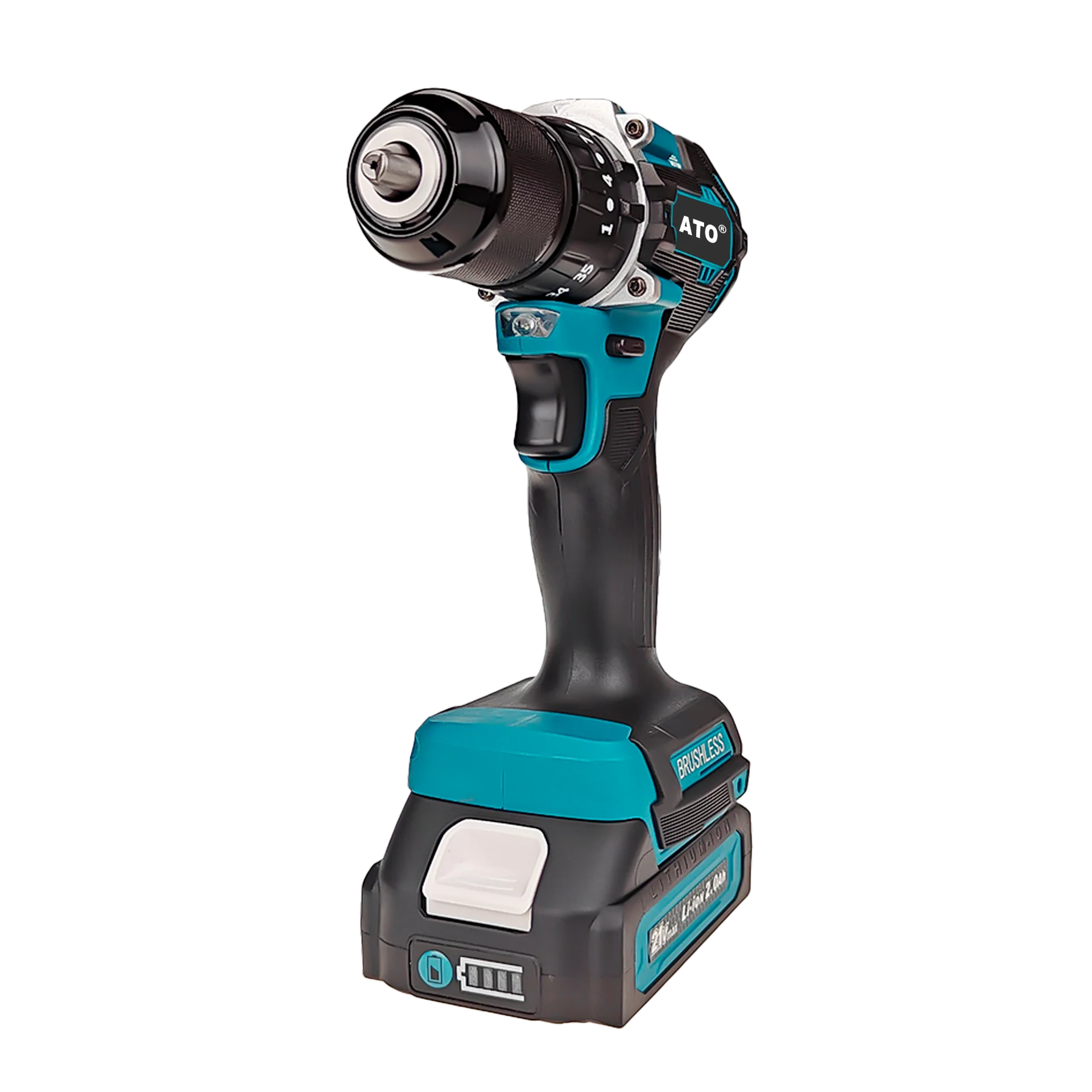 ATO A8025 Lithium-ion Battery Cordless Power Tools Industrial Special Electric Driver Exquisite Cordless Drill Total