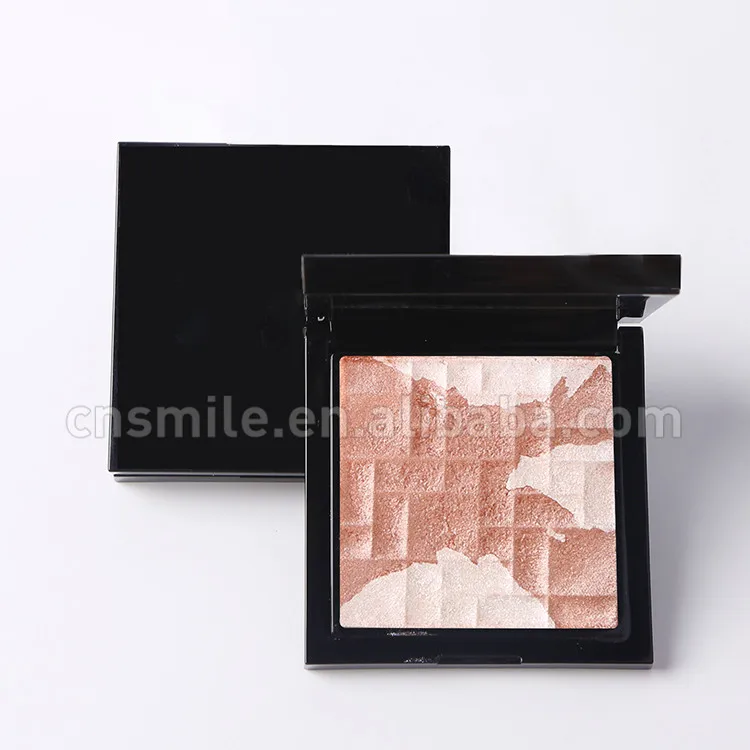 
RTS06 Wholesale Cosmetics Makeup Face Single Private Label Highlighter Makeup Palette High Quality Baked Highlighter Makeup 