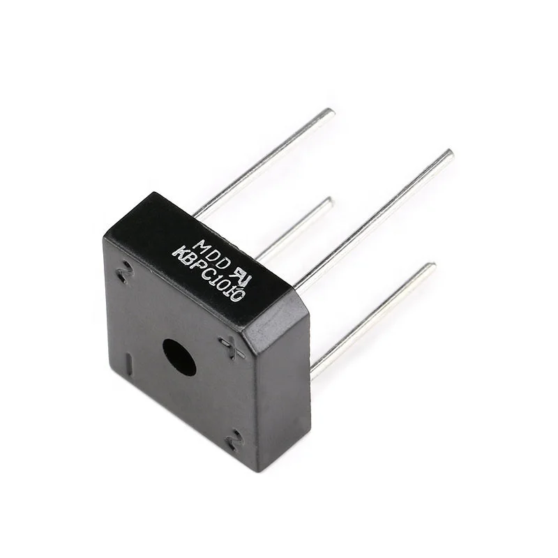 Original Original KBPC1010 10A/1000V rect 10A/1000V rectifier bridge stack silicon bridge rectifier Package KBPC-6 square bridge