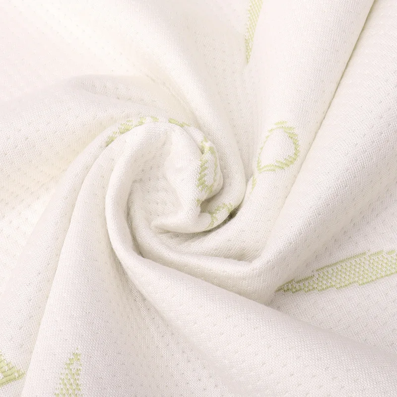 Anti-Dust mite Waterproof & Cooling soft 3D Air Bamboo Fabric Mattress pad cover