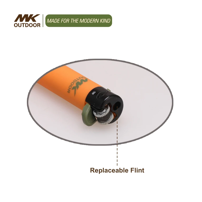 MK Wholesale Slim Fancy Flint Lighter Bulk encendedores Butane Gas Flint Lighters Custom Logo Refillable Cigarette Flint Lighter
