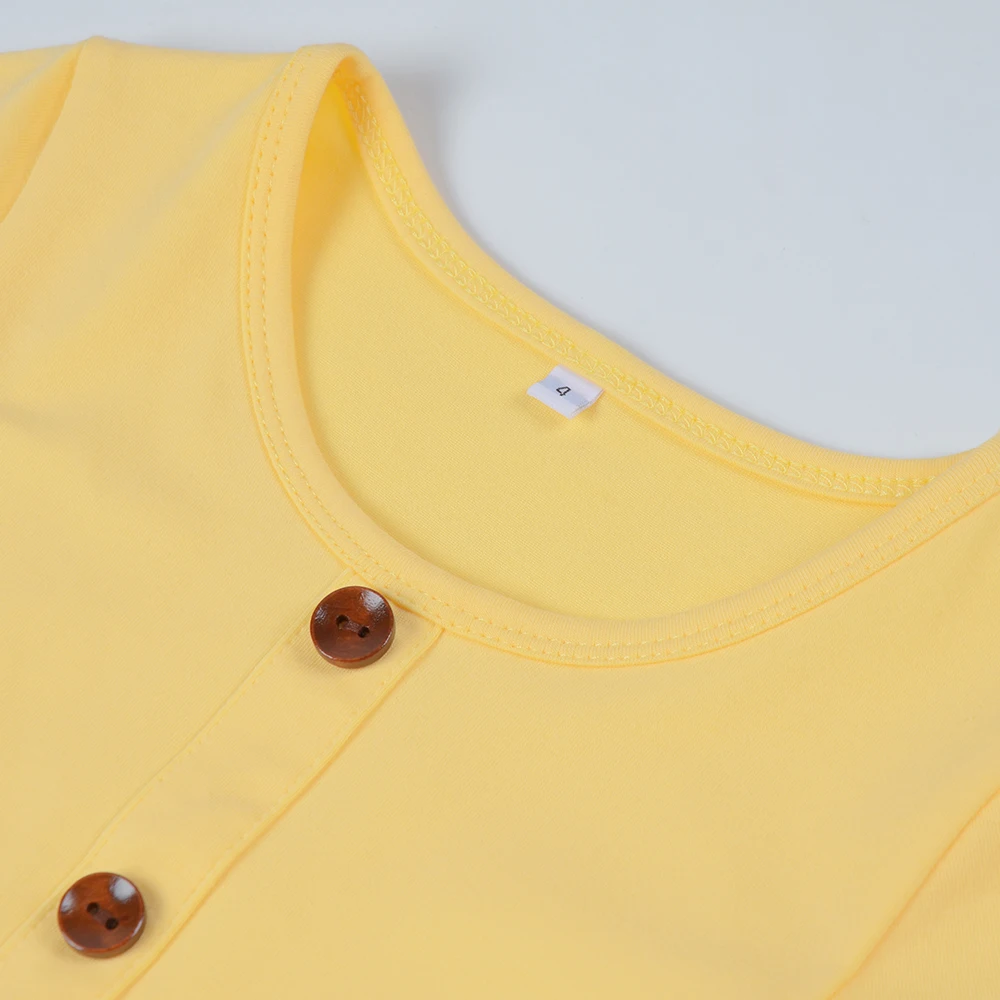 High Quality Cotton Spandex Children Dresses 2-12 Year Old Girl Dresses for Party Full Casual Dresses