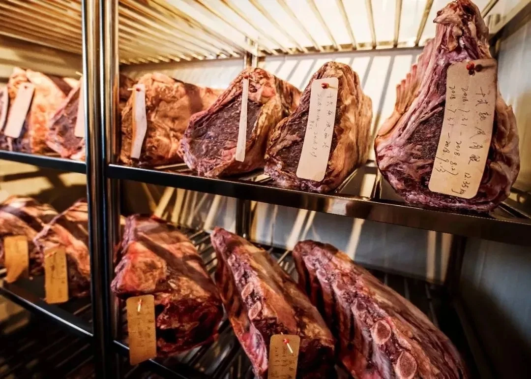 Kitlalong Commercial Kitchen Equipment Meat Ager Curing Dry Aging Refrigerator Age Fridge Dry Aging Cabinet