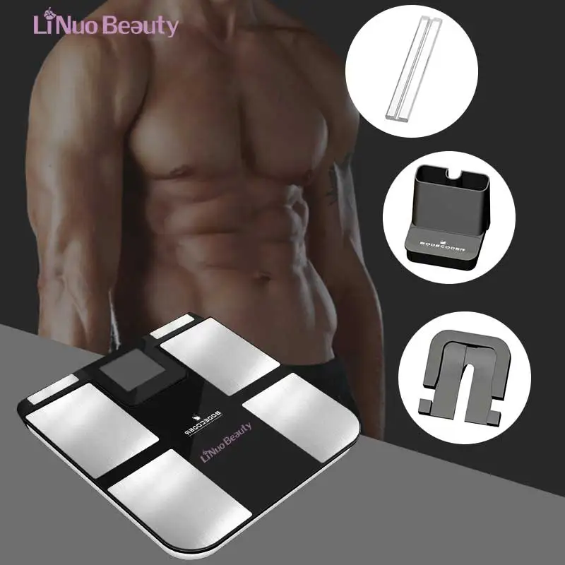 Professional Manufacturer Scan Body  Body Weight Analyzer App Control Weight Scale Smart Body Fat Analyzer Scale