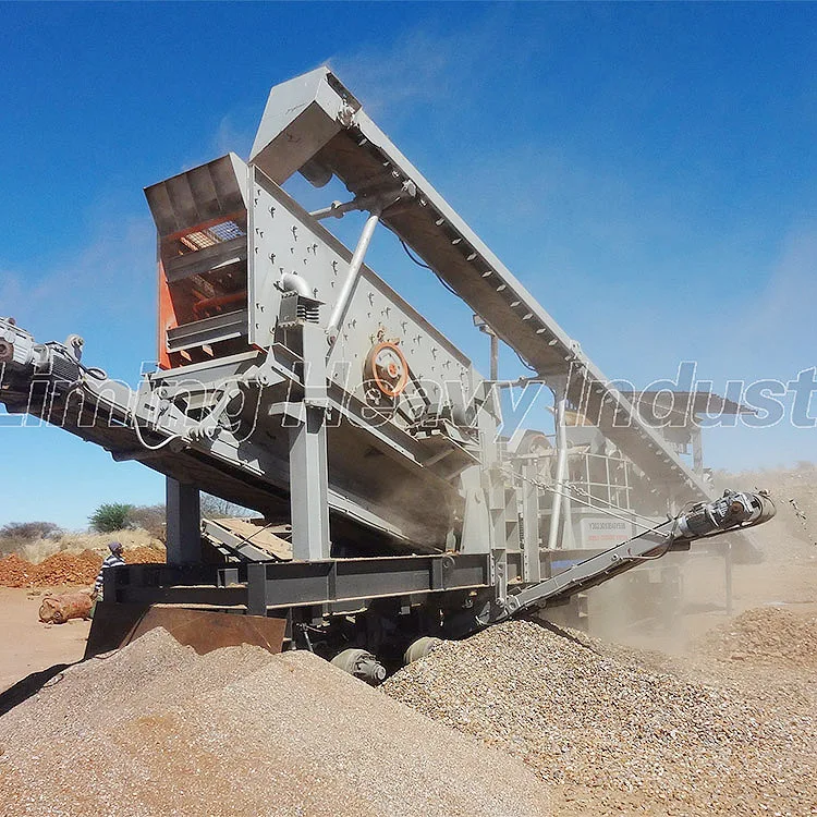 300 Tph Small Rock Andesite Crushing Plant Diesel Engine Mobile Jaw Crusher For Copper