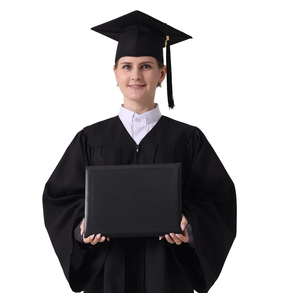 2022 classification portable Embossed certificate folder with custom logo