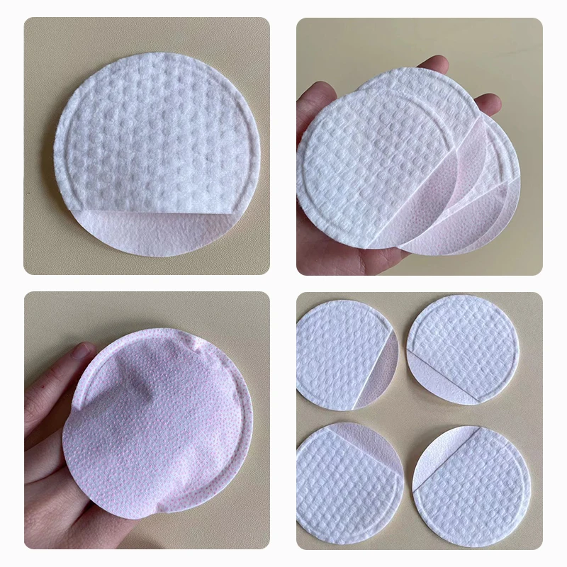 8 Cm Rounded Cotton Pad Facial Cotton Pads, Large Cotton Pad, Cotton Cosmetic Pads