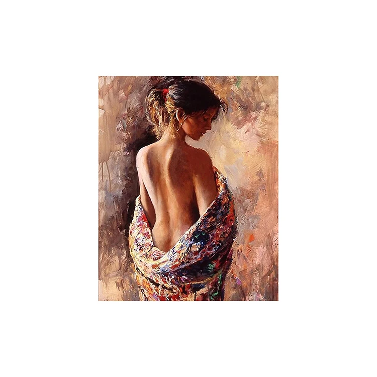 
Wholesale Full Square Round Drill Diamond painting sexy woman paint for wall Artwork paint by numbers 5D Diy diamond paintings 