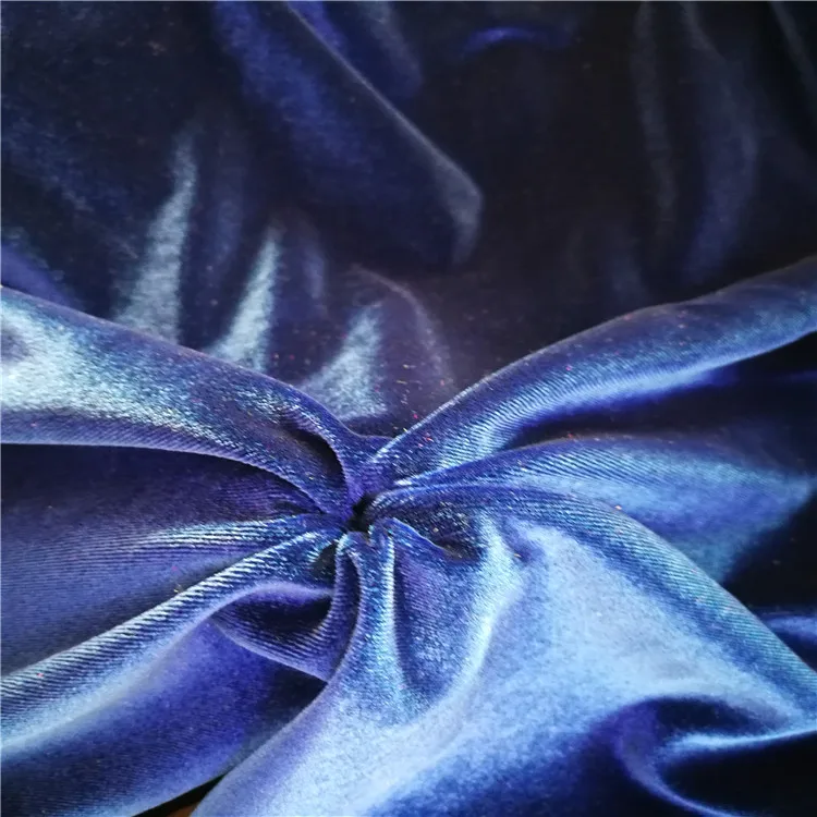 Super Soft Pillow Loop Lace Polyester Spandex Evening Dress Sheer Curtains Brushed Knitting Car Seat Cover Korean Velvet Fabric