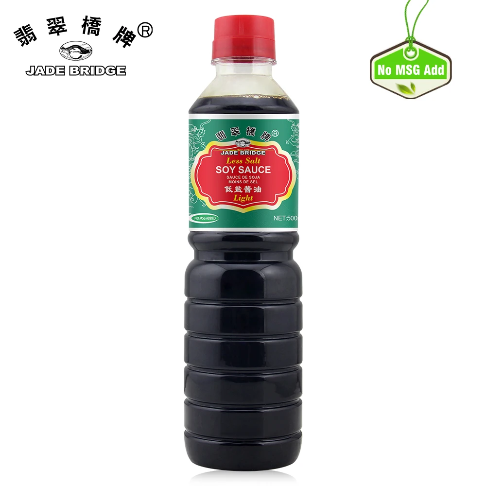 24 Years Food Export Manufacturer Desly Brands Halal Shoyu Less Salt Light Soy Sauce