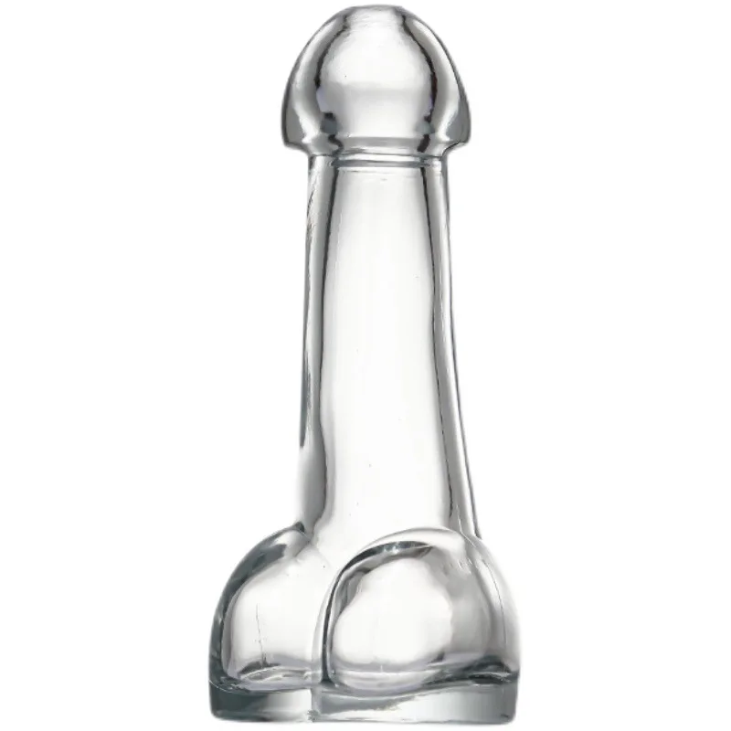wholesa Creative Penis Glass cup 100ML Funny Penis Cocktail Wine Glass shot glass For Parties Bar KTV Night show