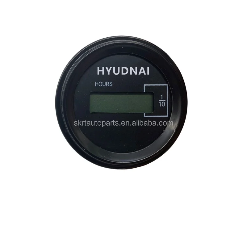 Excavator Spare Part Remote Control Electronic Mechanical LCD Screen Timer Working Time Code Table
