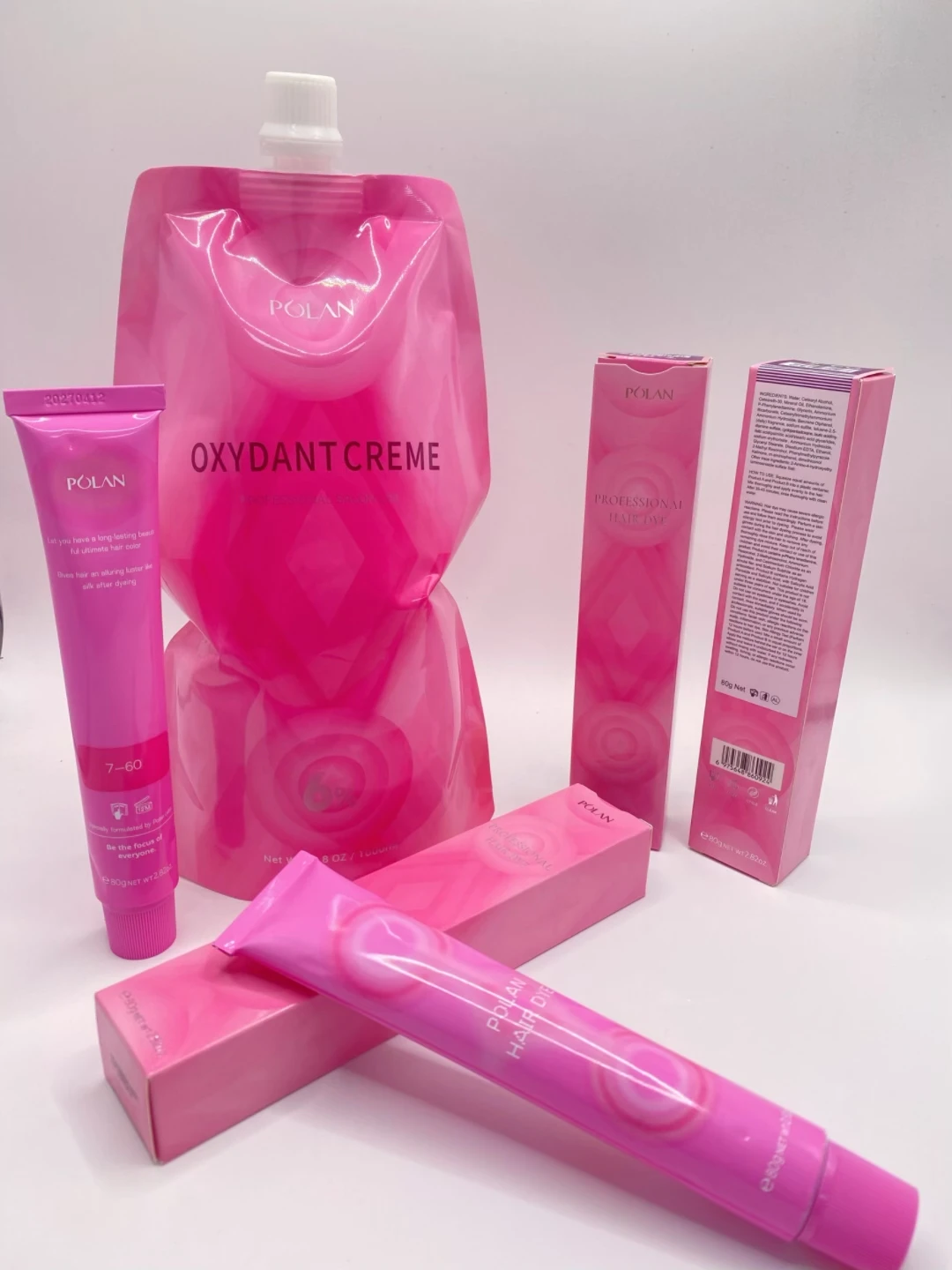 POLAN In Stock ODM/OEM Private Label Peroxide Hydrogen Oxidant Cream 1000ml Professional 10/20/30/40 Hair Developer Creme