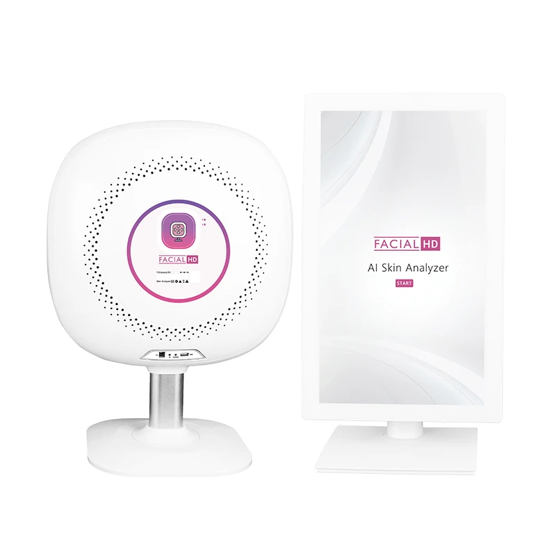 3d Smart Facial Skin Condition Assessment test portable skin analyzer or face with app