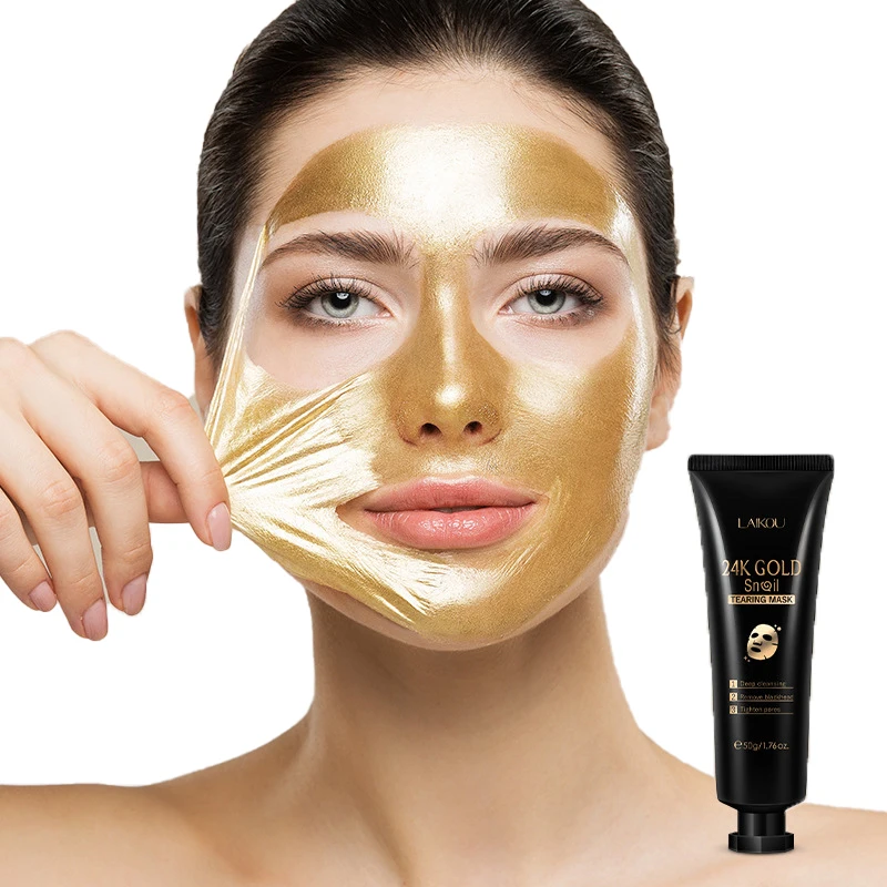 Gold Foil Peeling Mask 24k 50g, Pore Cleansing and Skin Care