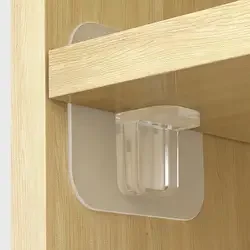 Factory Sale  Punch-free wardrobe layered partition nail-free paste layer support strong non-marking load-bearing support shelf