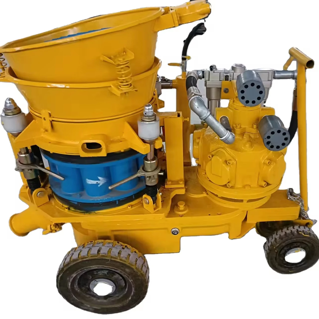 shotcrete machine for construction shotcrete with pump machine mini concrete pump trade guniting machine with compressor