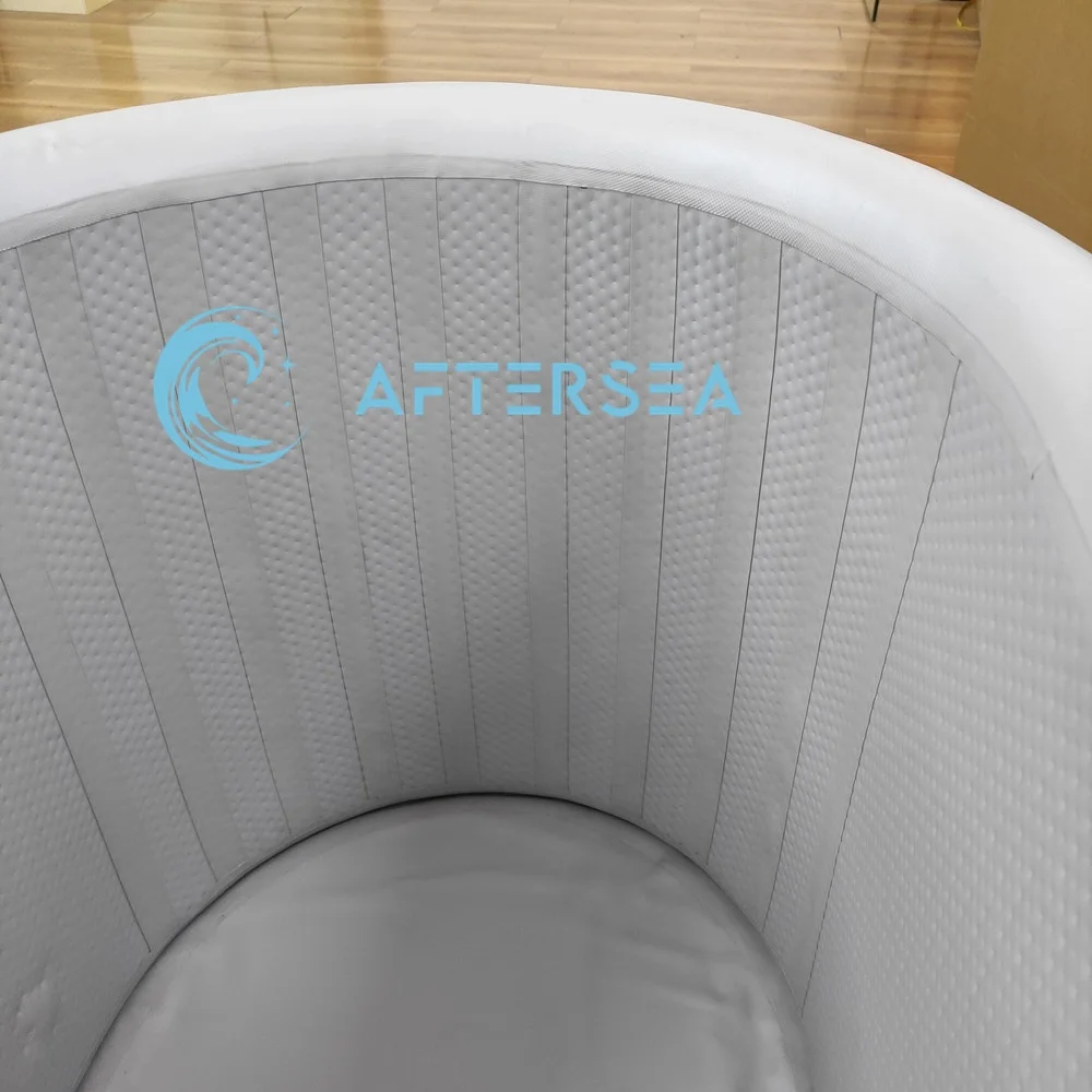 Portable PVC Inflatable Folding Adult Ice Bath Tub Fitness Men Ice Water Soaking Bathtub for two person