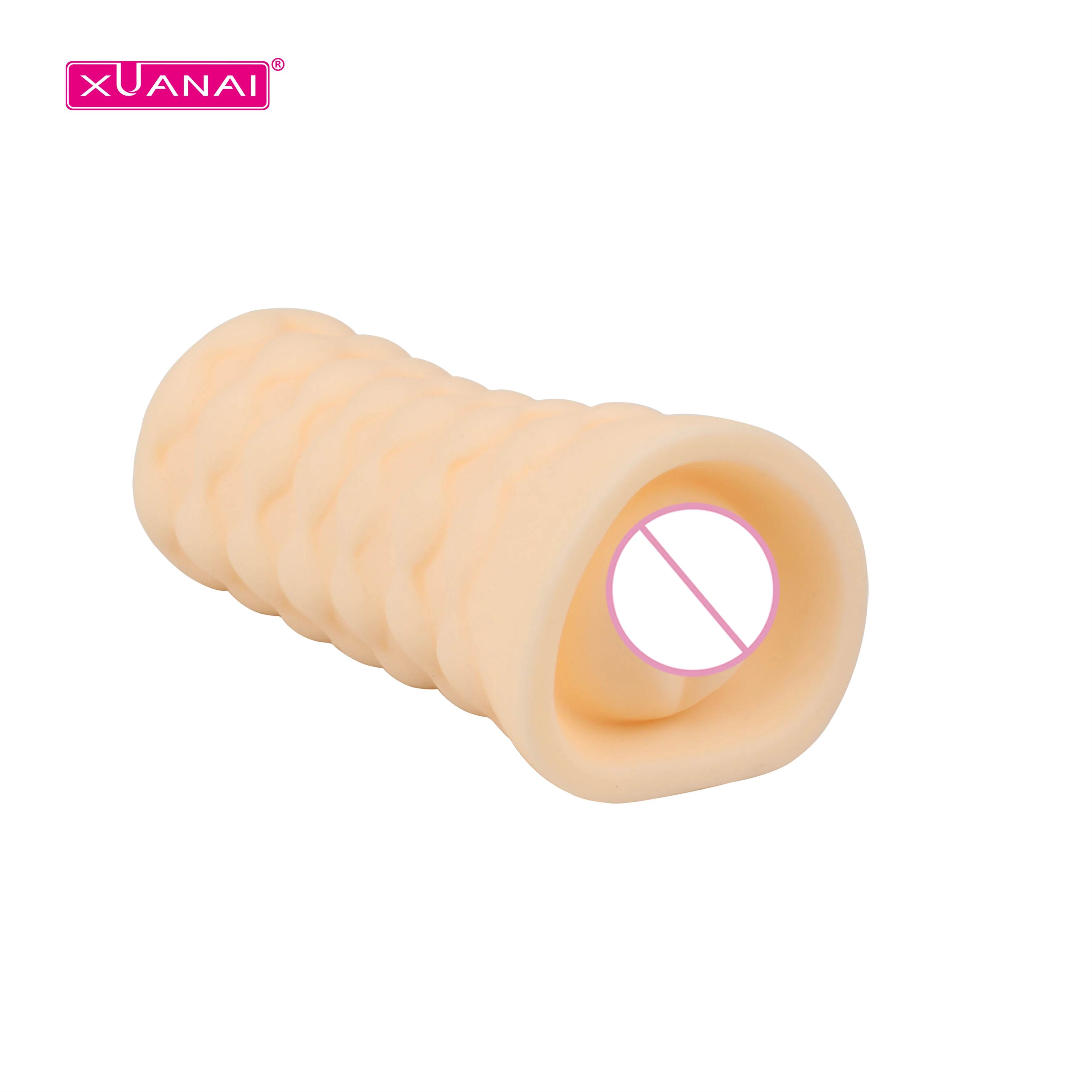 Real Vagina Top Male Masturbator Stroker Cup Soft Silicone Artificial Adult Products Safer Sex Toys For Men sex toys doll