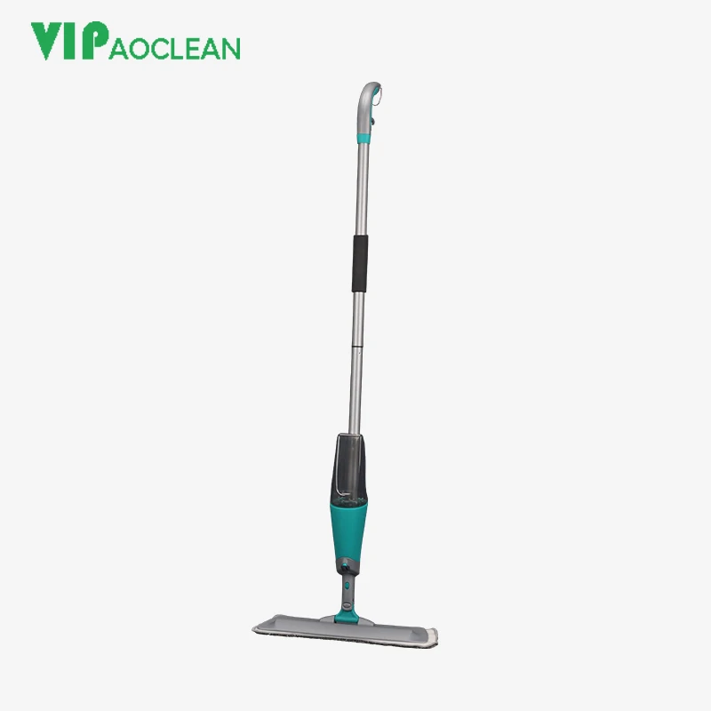 VIPaoclean Household Cleaner Tools Sprayer Magic 360 Degree Swivel Flat Floor Mop Microfiber Easy Cleaning Spray Mop