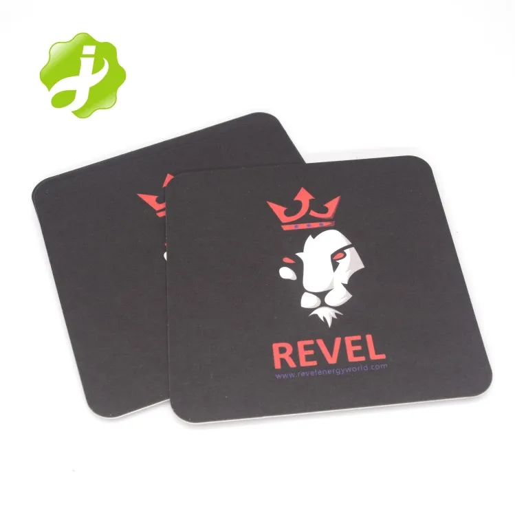 custom cardboard absorbent paper beer coasters amazon paper recycled printing machine