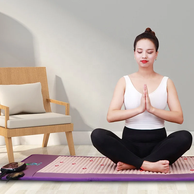 Photon PEMF Mat Infrared Heating Mat Chakra Mat With Nano Energy Gemstone