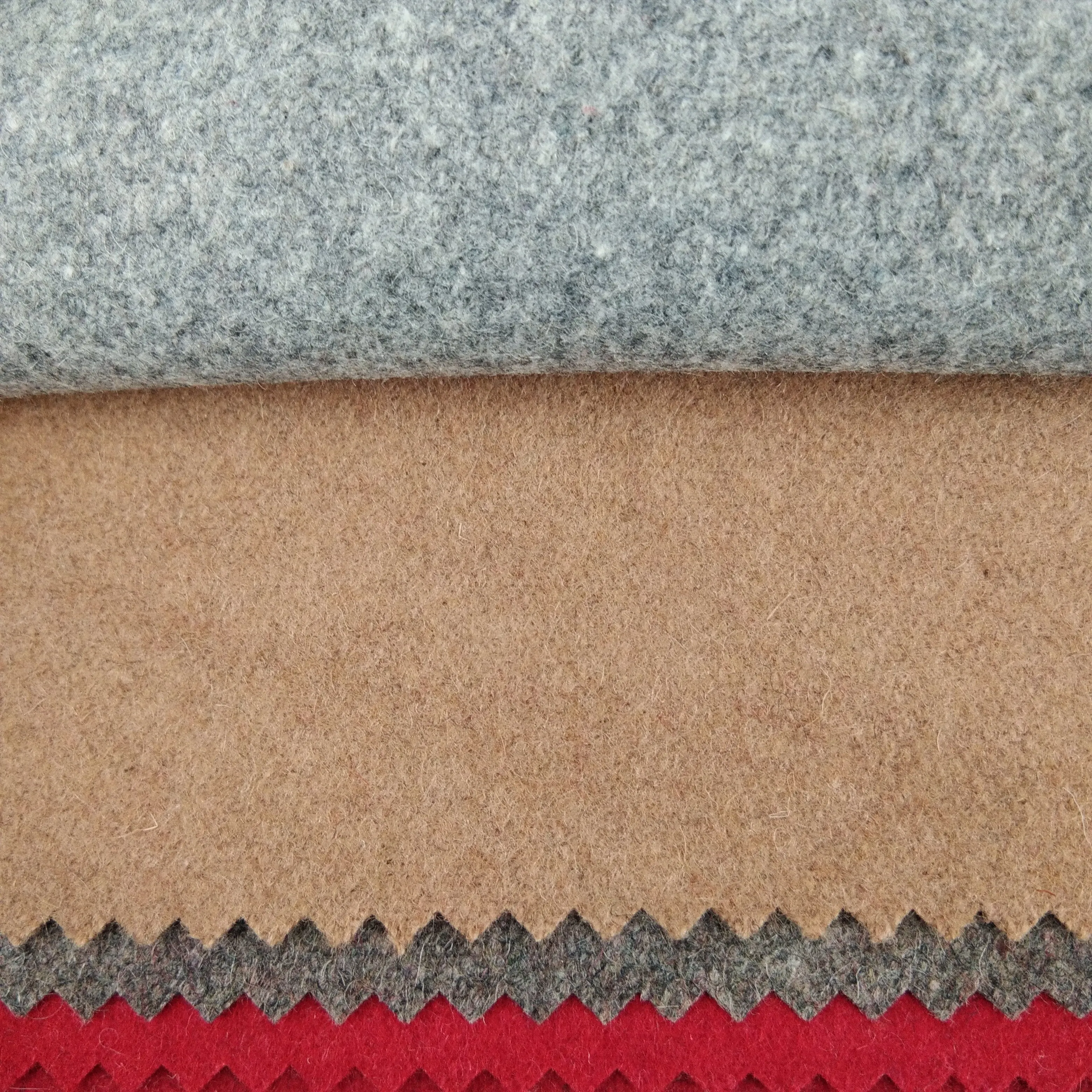 Warm Wool Fabric Woolen Fabric for Garment/Blanket/Home Textile
