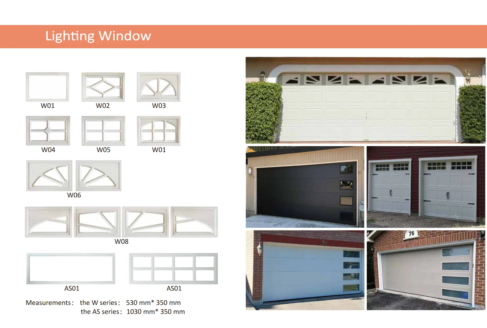 Chinese factory top quality best price commercial garage door for house and garage door panels prices