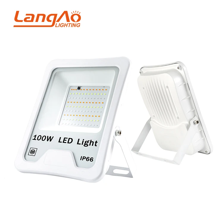 100W 200W 50W с пультом дистанционного управления AC85-265V RGB светодиодный открытый водонепроницаемый прожектор